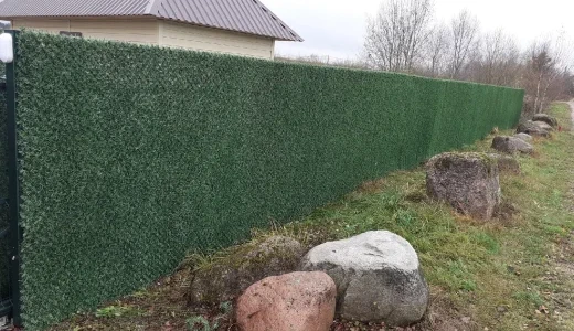 Травяной забор